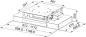 Preview: Franke Mithos 2 Bars FCMY 90 C WHG A 2B - Deckenlüfter mit 5 Jahre Garantie, Edelstahl/Weissglas, 350.0679.883, ca. 90 cm